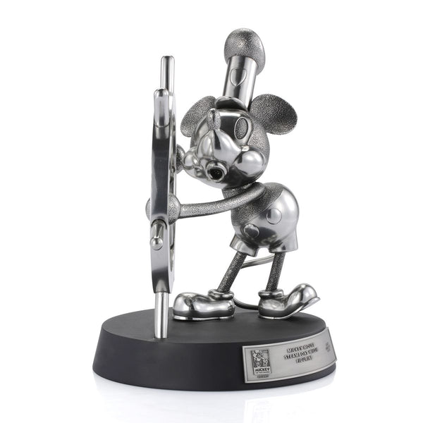 Load image into Gallery viewer, Royal Selangor Limited Edition Mickey Mouse Steamboat Willie Figurine