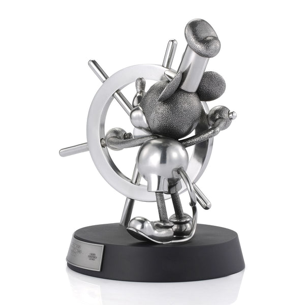 Load image into Gallery viewer, Royal Selangor Limited Edition Mickey Mouse Steamboat Willie Figurine