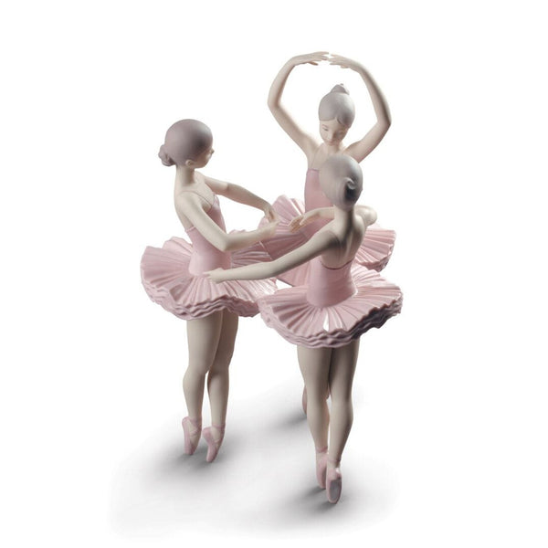 Load image into Gallery viewer, Lladro Our Ballet Pose Dancers Figurine