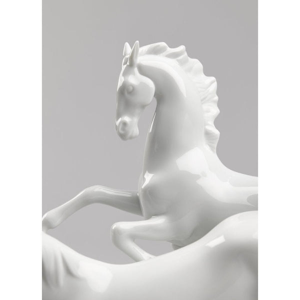 Load image into Gallery viewer, Lladro Horses Galloping Figurine