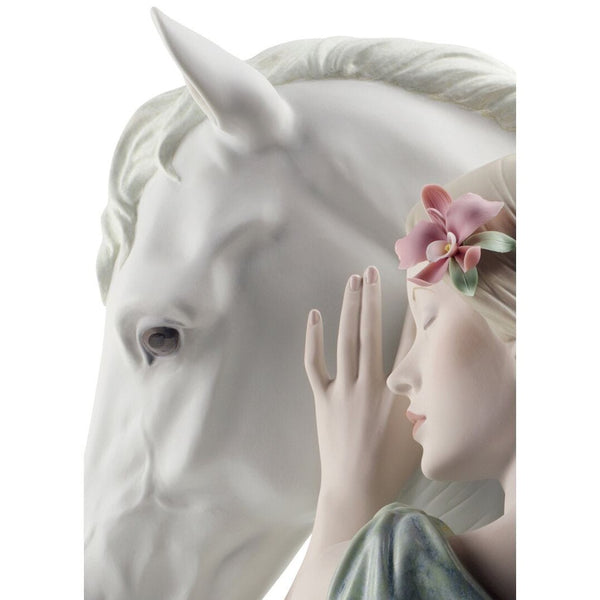 Load image into Gallery viewer, Lladro A True Friend Woman Figurine - Limited Edition