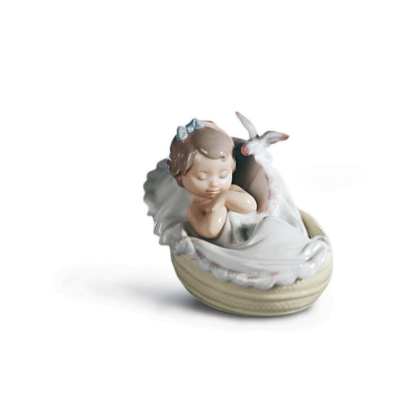 Load image into Gallery viewer, Lladro Comforting Dreams Girl Figurine