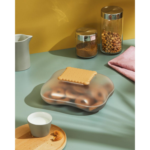 Load image into Gallery viewer, Alessi Mary Biscuit Biscuit Box, Ice / Clear