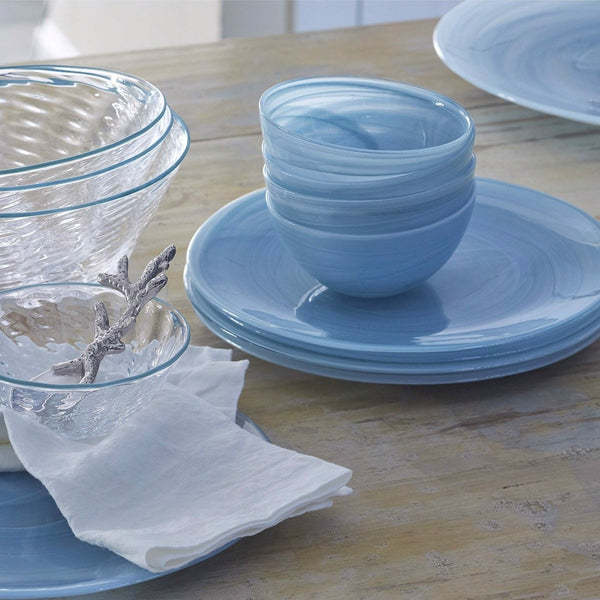 Load image into Gallery viewer, Mariposa Aqua Alabaster Platter