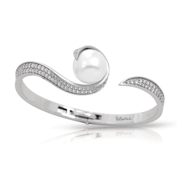 Load image into Gallery viewer, Belle Etoile Alanna Bangle - White