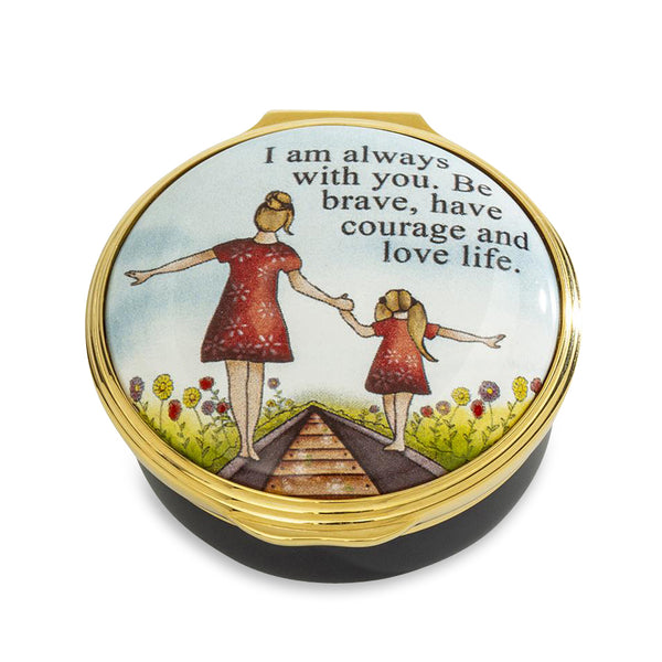 Load image into Gallery viewer, Halcyon Days &quot;I am Always with You&quot; Enamel Box
