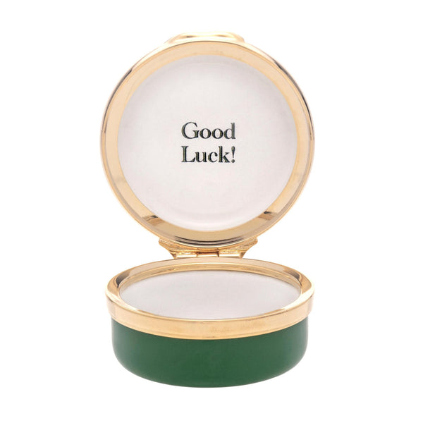Load image into Gallery viewer, Halcyon Days Good Luck - Enamel Box