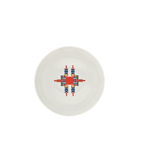 Load image into Gallery viewer, Alessi Holyhedrics Pastry And Nut Bowl In Decorated Porcelain