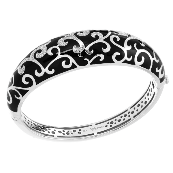 Load image into Gallery viewer, Belle Etoile Royale Bangle - Black
