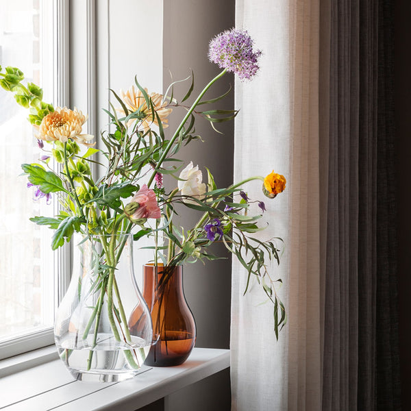 Load image into Gallery viewer, Georg Jensen Cafu Vase Clear Glass, Medium