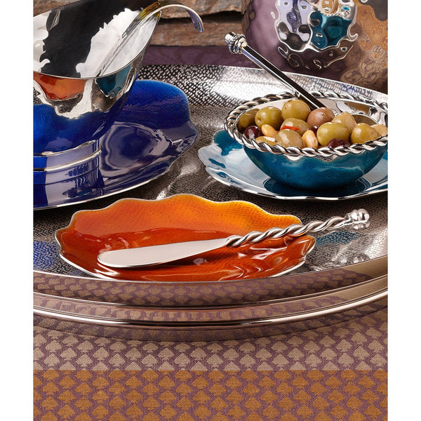 Load image into Gallery viewer, Mary Jurek Design Paloma Canape Spreader with Braided Wire (4Pc Box)