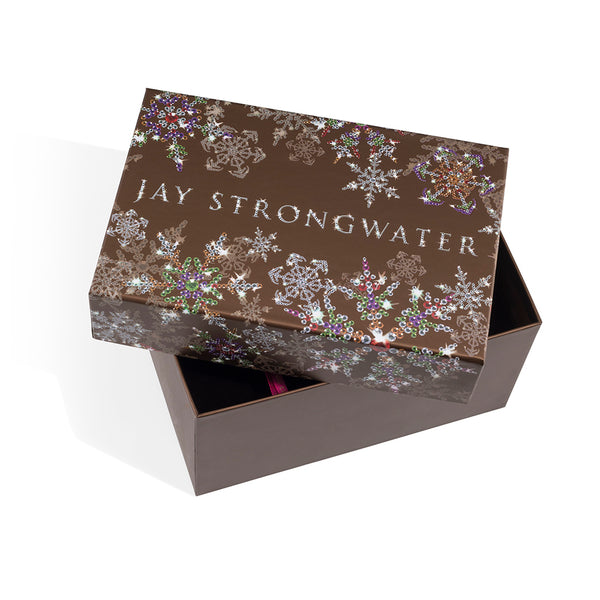 Load image into Gallery viewer, Jay Strongwater Eight Maids A-Milking Glass Ornament