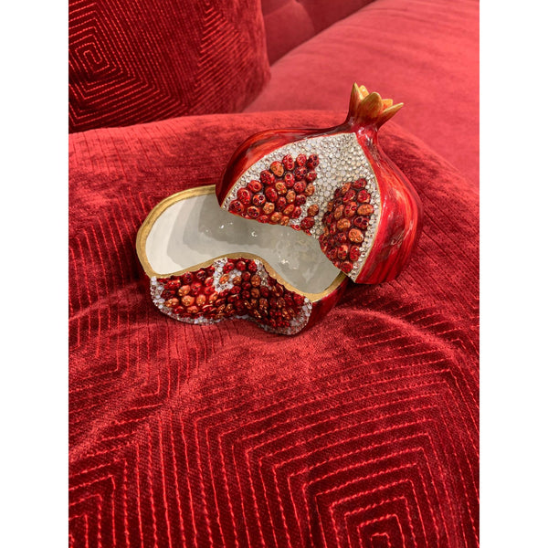 Load image into Gallery viewer, Jay Strongwater Pomegranate Box