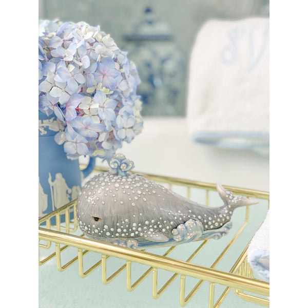 Load image into Gallery viewer, Jay Strongwater Abel Whale Box