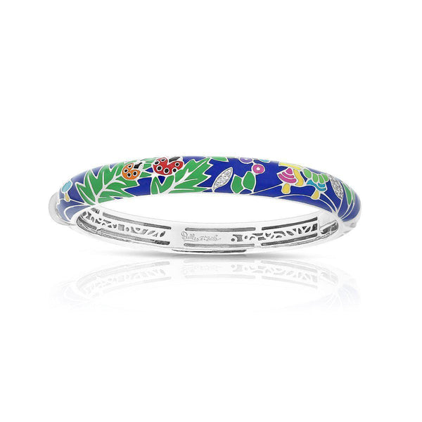 Load image into Gallery viewer, Belle Etoile Ladybug Bangle - Blue & Multi