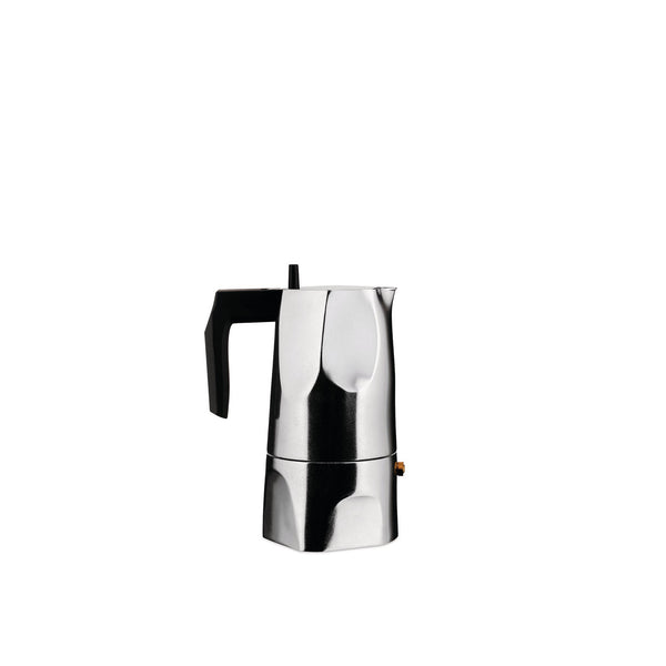 Load image into Gallery viewer, Alessi Ossidiana Espresso Coffee Maker Aluminium / Cups 3
