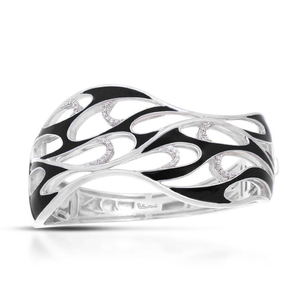 Load image into Gallery viewer, Belle Etoile Marea Bangle - Black