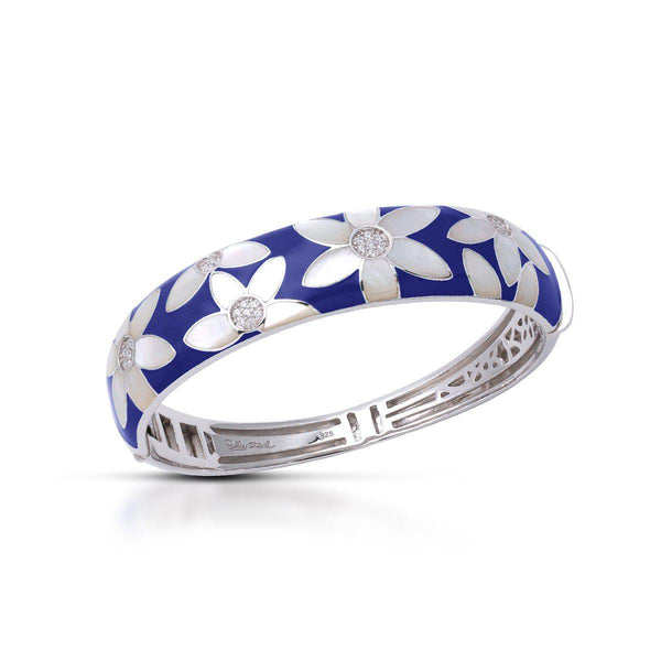 Load image into Gallery viewer, Belle Etoile Moonflower Bangle - Blue