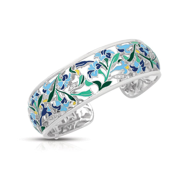 Load image into Gallery viewer, Belle Etoile Morning Glory Bangle - Blue