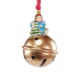 Vaillancourt Folk Art - Angel Bell Ornament