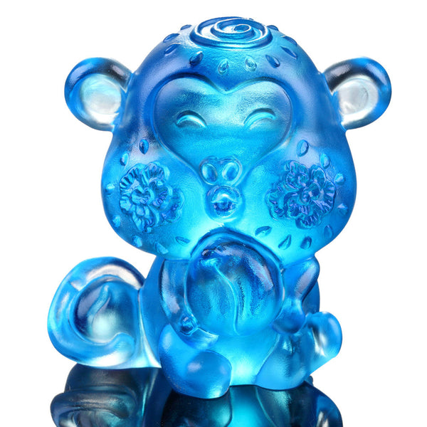 Load image into Gallery viewer, Liuli Crystal Zodiac, Animal, Year of the Monkey, Little Saint
