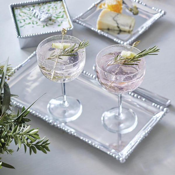 Load image into Gallery viewer, Mariposa Pearl Drop Square Plate