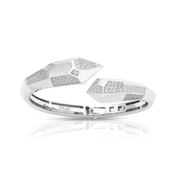 Load image into Gallery viewer, Belle Etoile Prisma Bangle - White