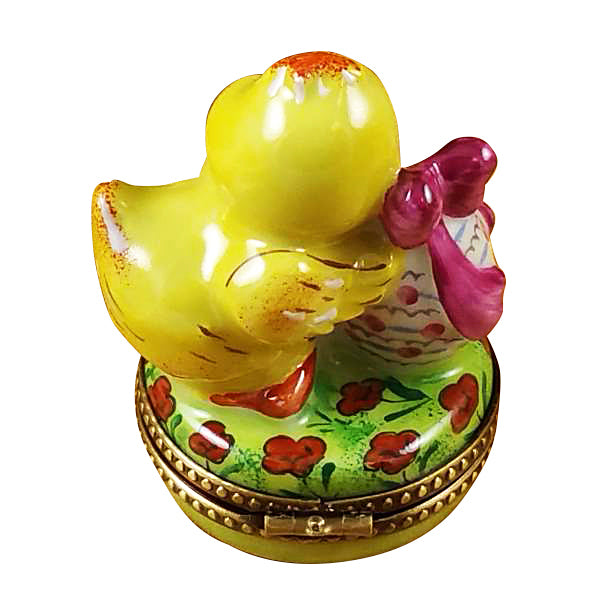 Load image into Gallery viewer, Rochard "Easter Chick" Limoges Box