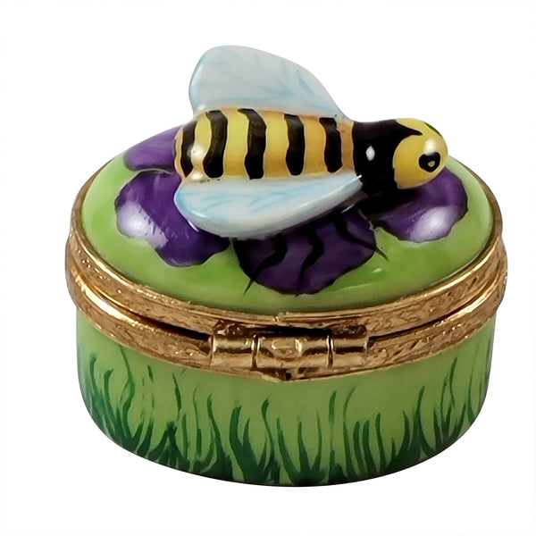 Load image into Gallery viewer, Rochard "Bee" Limoges Box