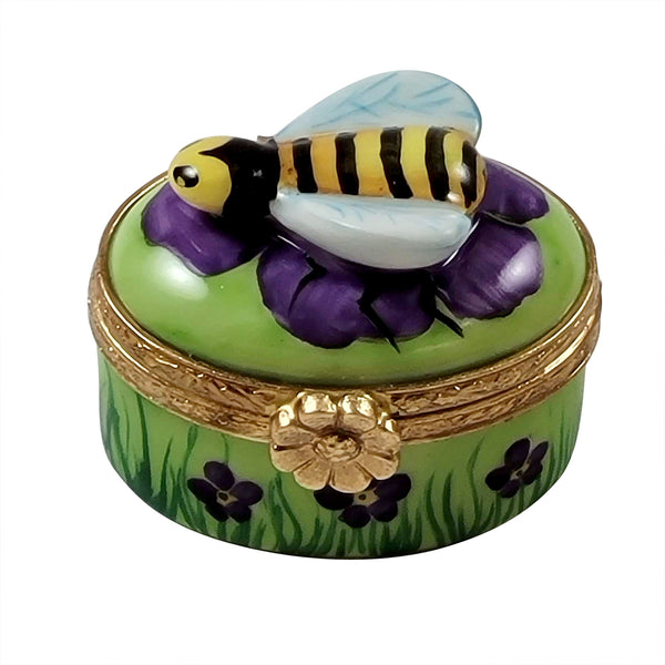 Load image into Gallery viewer, Rochard &quot;Bee&quot; Limoges Box
