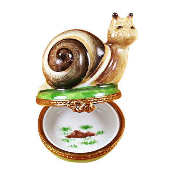 Load image into Gallery viewer, Rochard "Escargot-Snail" Limoges Box