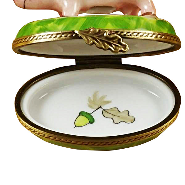 Load image into Gallery viewer, Rochard "Pig" Limoges Box