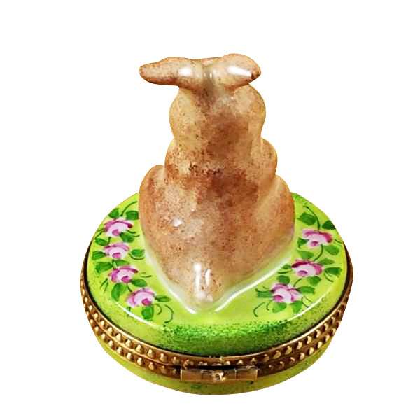 Load image into Gallery viewer, Rochard "Rabbit with Carrot" Limoges Box
