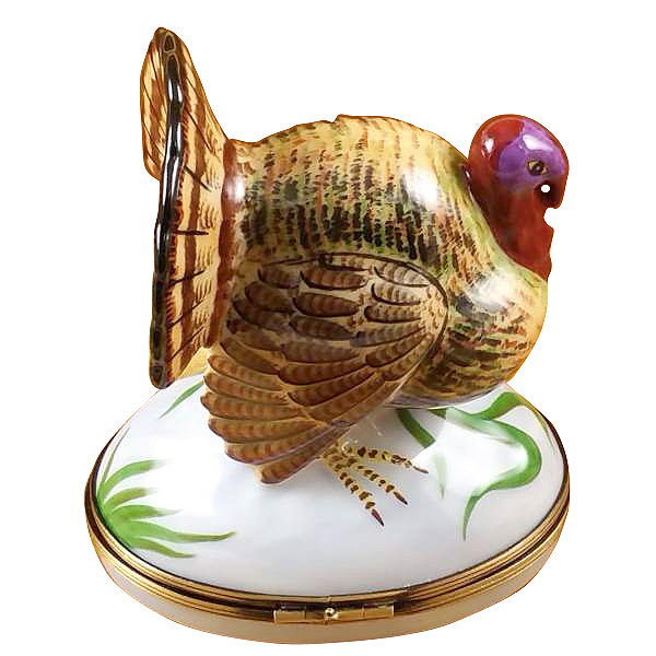 Load image into Gallery viewer, Rochard "Large Turkey" Limoges Box
