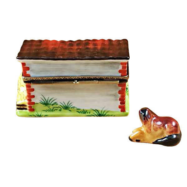 Load image into Gallery viewer, Rochard "Horse Barn" Limoges Box