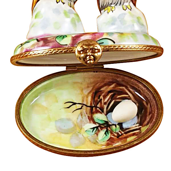 Load image into Gallery viewer, Rochard "Two Owls" Limoges Box