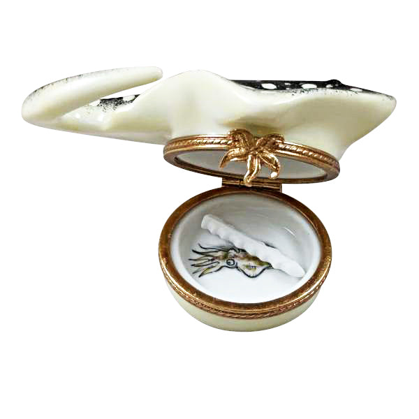 Load image into Gallery viewer, Rochard "Black Stingray with Removable Barb" Limoges Box