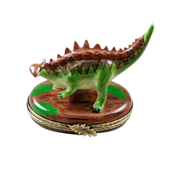 Load image into Gallery viewer, Rochard "Thorny Back Dinosaur" Limoges Box