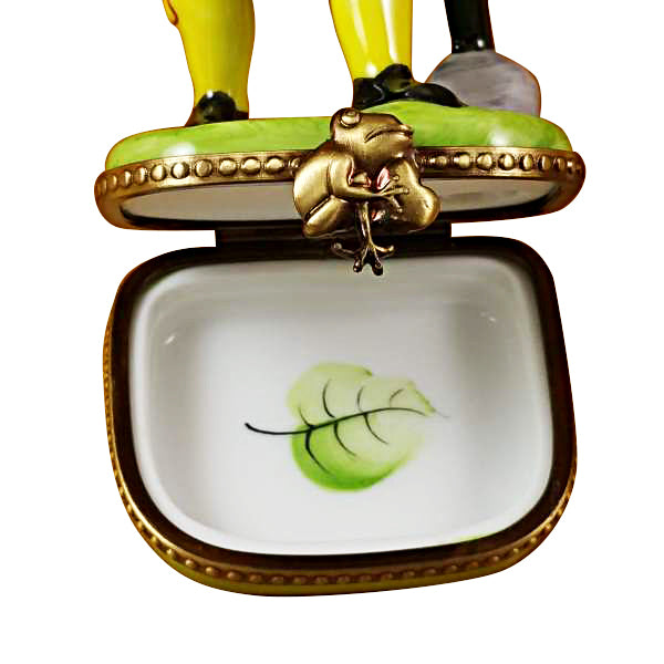 Load image into Gallery viewer, Rochard "Tall Frog Prince" Limoges Box