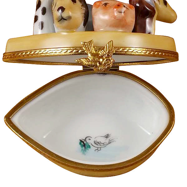 Load image into Gallery viewer, Rochard "Noah's Ark" Limoges Box