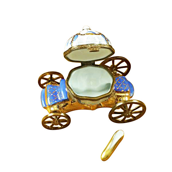 Load image into Gallery viewer, Rochard "Cinderella Carriage with Shoe" Limoges Box