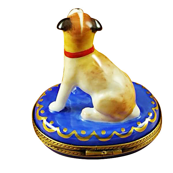 Load image into Gallery viewer, Rochard "Jack Russell Terrier" Limoges Box