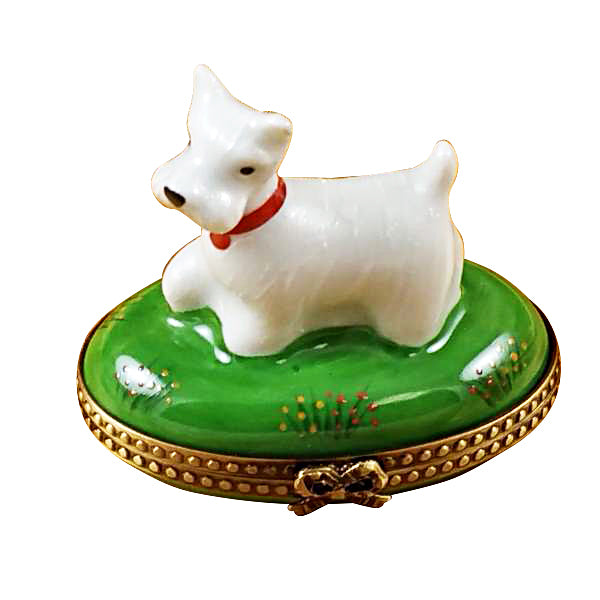 Load image into Gallery viewer, Rochard "Westie" Limoges Box