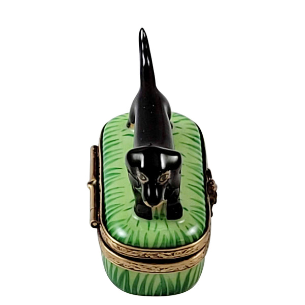 Load image into Gallery viewer, Rochard "Black & Tan Dachshund" Limoges Box