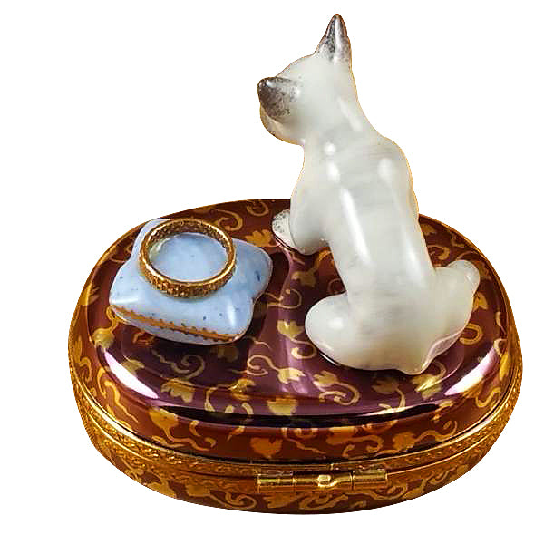 Load image into Gallery viewer, Rochard "French Bulldog" Limoges Box