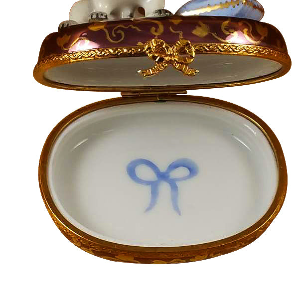 Load image into Gallery viewer, Rochard "French Bulldog" Limoges Box