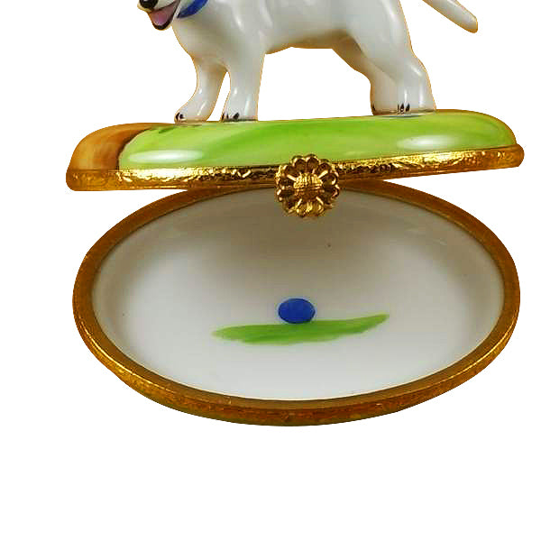 Load image into Gallery viewer, Rochard "Bull Terrier" Limoges Box