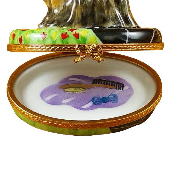 Load image into Gallery viewer, Rochard "Terrier" Limoges Box