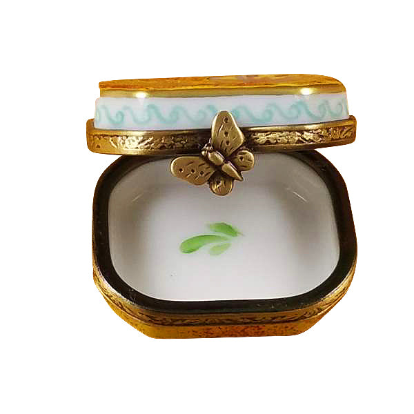 Load image into Gallery viewer, Rochard "Butterfly Octagon" Limoges Box
