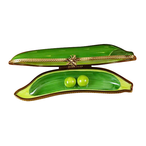 Load image into Gallery viewer, Rochard "Two Peas in a Pod" Limoges Box